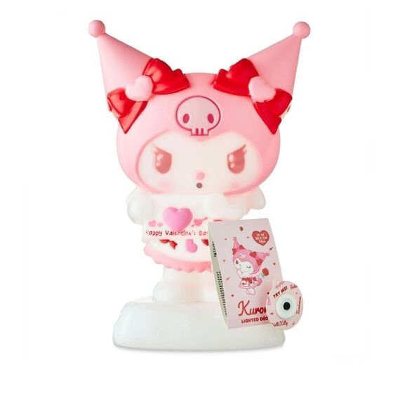 Sanrio Valentine's Day Blow Mold Décor Hello Kitty Kuromi and My Melody LED, 3pc - Picture 4 of 15